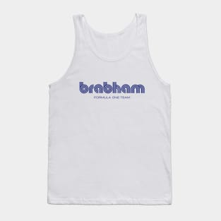 Brabham Formula One 1972 team logo - brabham blue Tank Top